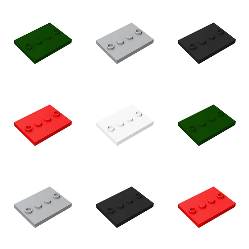 

100pcs 88646 Small Particle Building Block Parts Compatible Accessories 17836 3x4 Person Base Toys Blocks