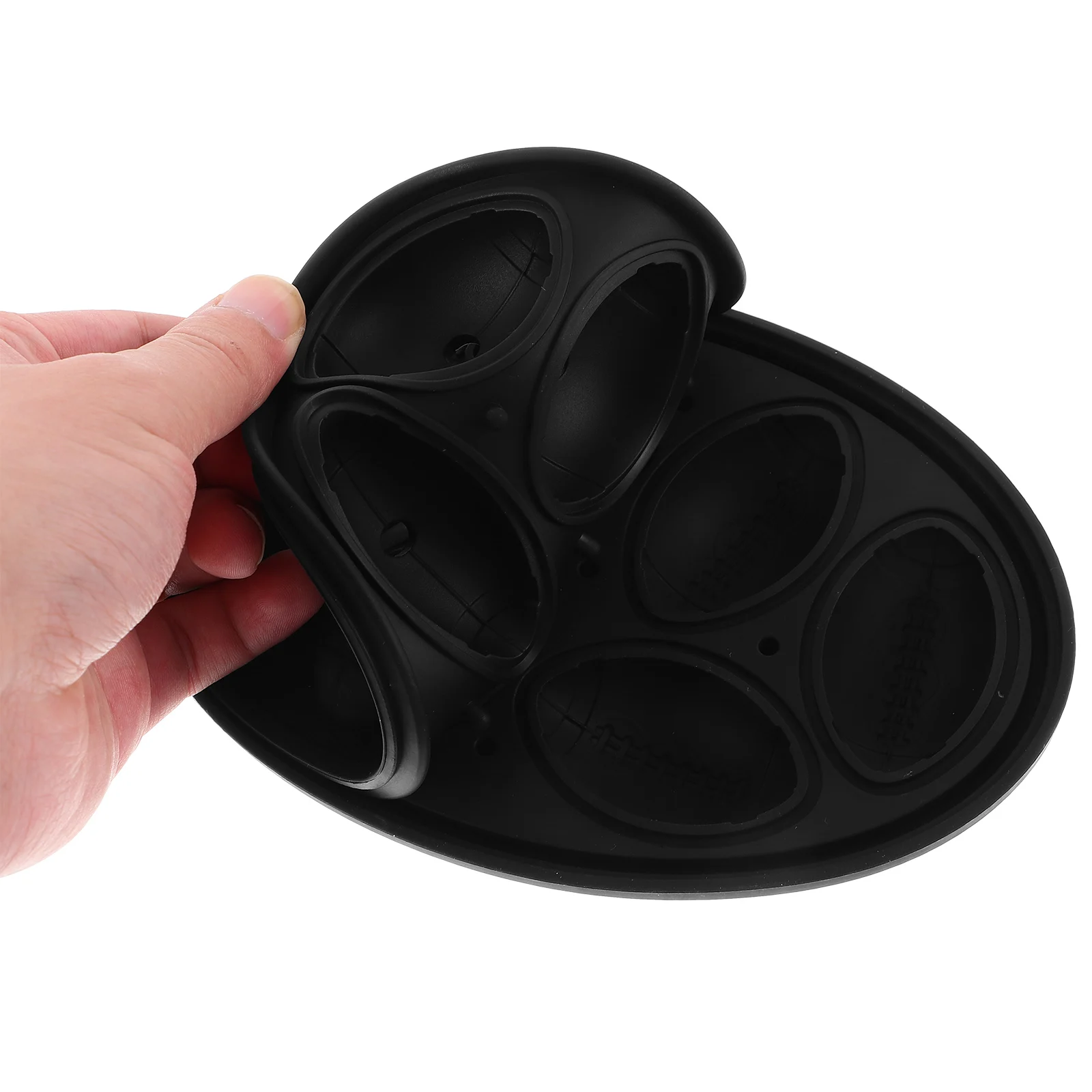 

Rugby Ice Lattice Mold Silicone Moulds Sphere Making Tray Molds Football Trays