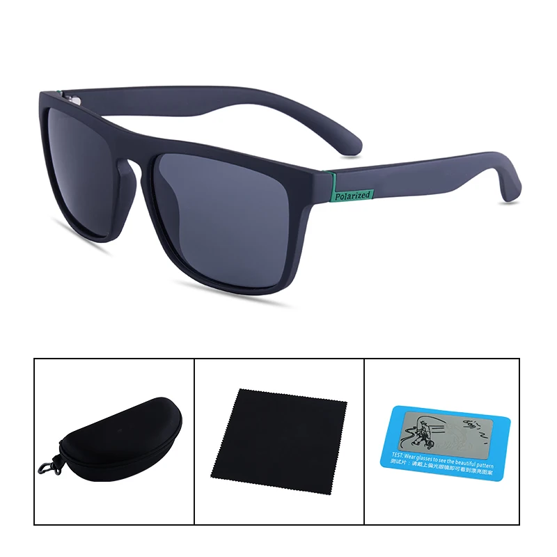 2024 New Men Polarized Sunglasses Women Unisex Fishing Glasses Camping Hiking Driving Eyewear Sport Goggles UV400 With Package