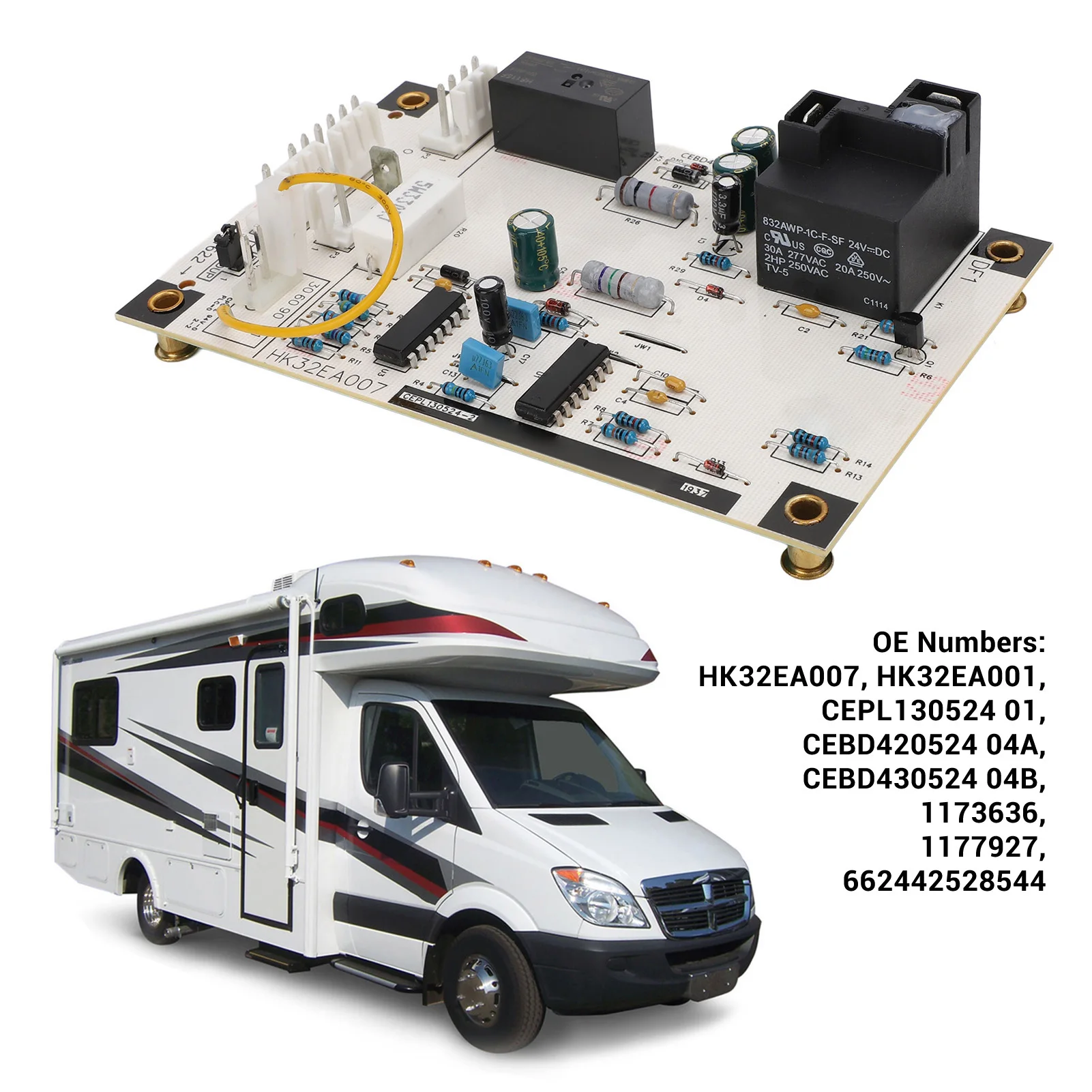 Defrost Control Board for Carrier CEPL130524 01 Stable Performance AC Defrost Circuit Panel Replacement for Bryant HK32EA001