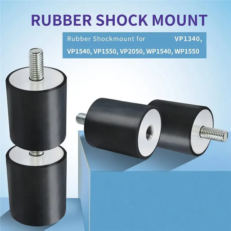 A55F-4Pack Tamper Rubber Shock Mount For Wacker Neuson Plate Compactor Rammer WP1540 WP1550 VP1135 VP1340 VP1550 VP2050