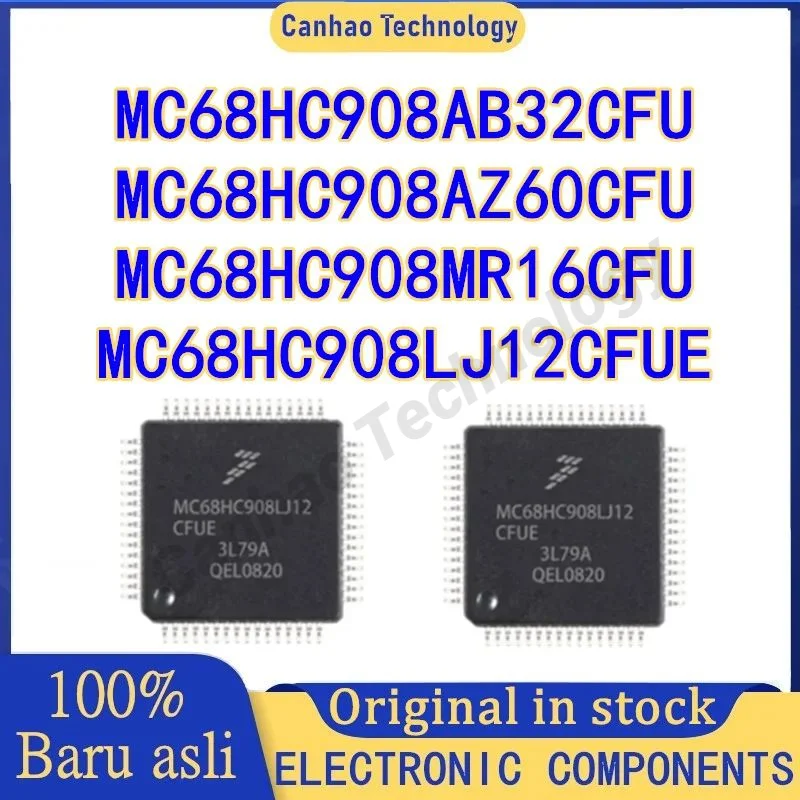 MC68HC908AB32CFU MC68HC908LJ12CFUE MC68HC908AZ60CFU MC68HC908MR16CFU MC68HC908 MC68HC90 MC68HC MC68H MC68 MC IC MCU Chip QFP-64