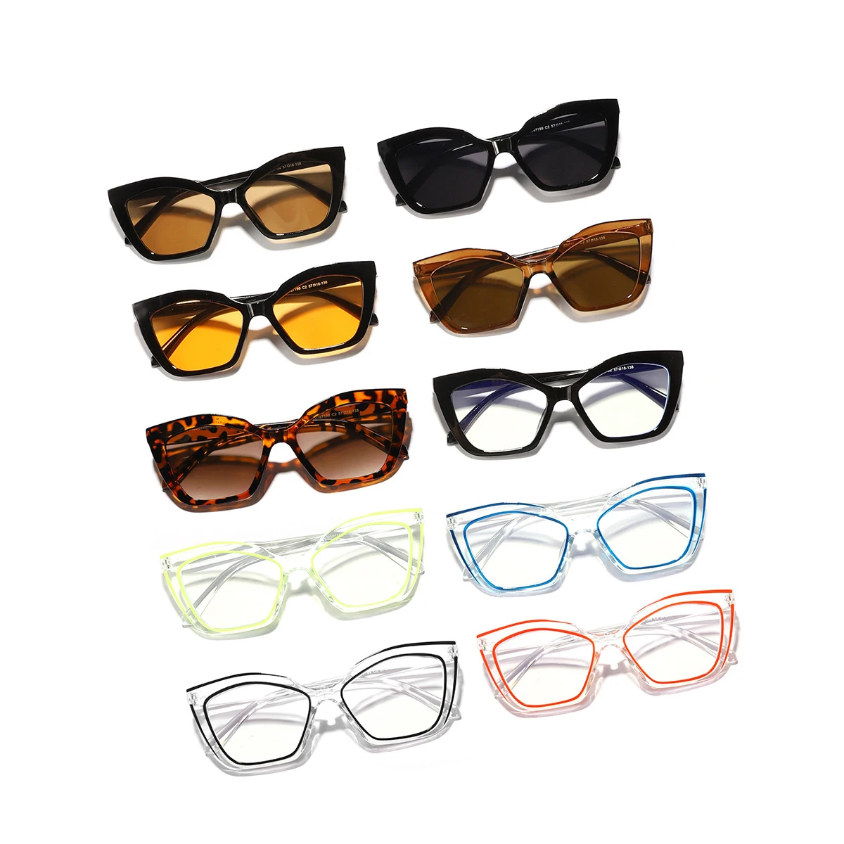 Vintage Quadratische Sonnenbrille für Damen und Herren Retro Polygon Sonnenbrille ﻿ für Herrenbrillen Sonderform-Sonnenbrillen