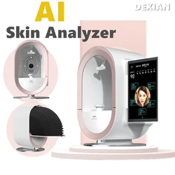 12 Spectral Face Analyzer Deep Detectio 3D Skin Detection Data Archive 2024 AI Skin Analyzer Wrinkles Spots Pores Acne Analysis