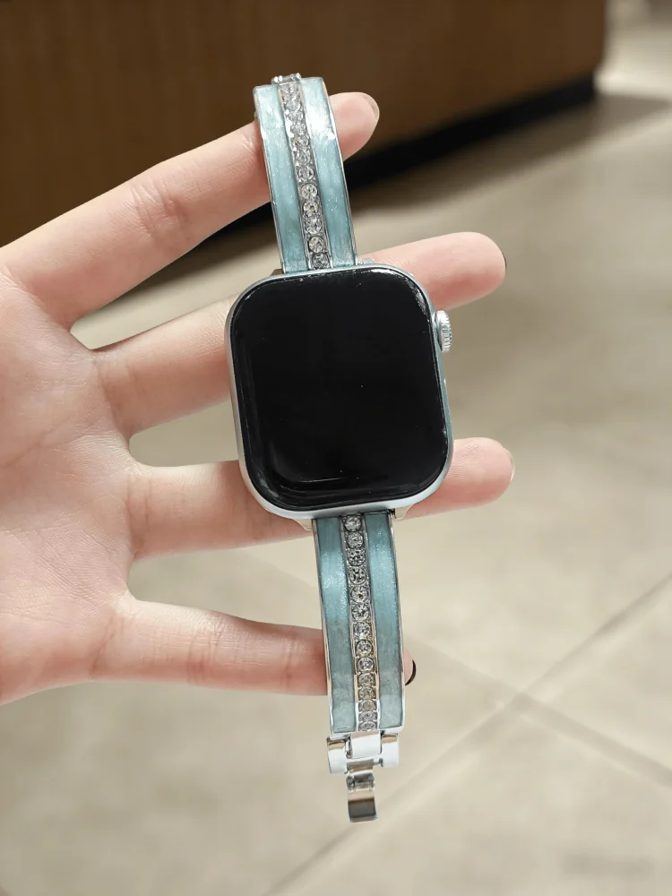 

This watch strap str Fashionable watch strap compatible with iWatch bands in sizes 38mm, 40mm, 41mm, 42mm, 44mm, 45mm, and 49mm