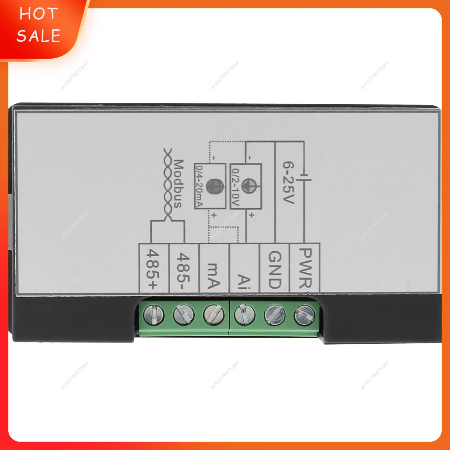Digital Display Meter 0-10V 0-20MA 2-10V 4-20MA Analog Input Display Table Digital Display Head With RS485 Version A62X