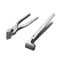 Leather Edge Fixed Clamp Pliers Leather Bag Making Pliers Leather Edge Adjustment Press Flatten Plier Shoemaker Repair Tools