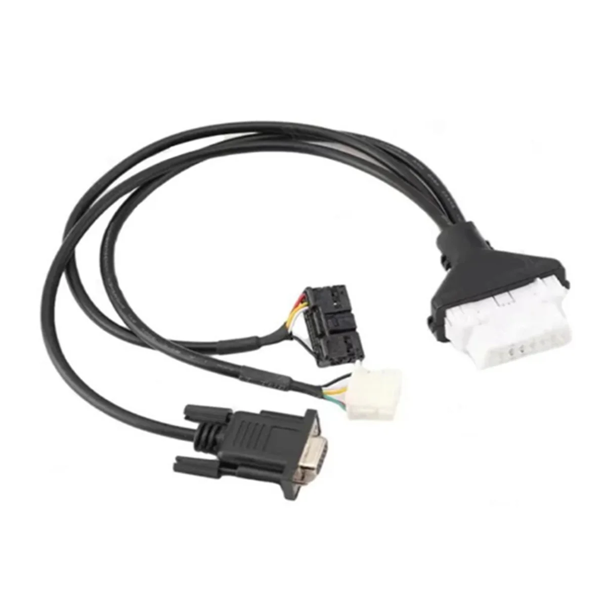 For Toyota 2-In-1 4A and 8A 4A+8A Auto Smart Card Without Pass Word Wire Harness OBD Cable for OBDSTAR X300 Autel 808