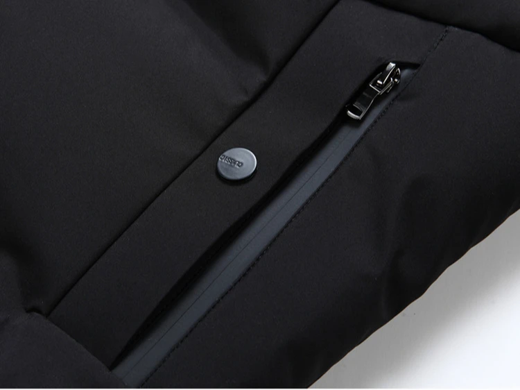 Men's Down Coats And Parkas Warm Winter Down Jacket Hooded High Quality Puffer Jacket Man Snow Peak Windproof Luxury Padding