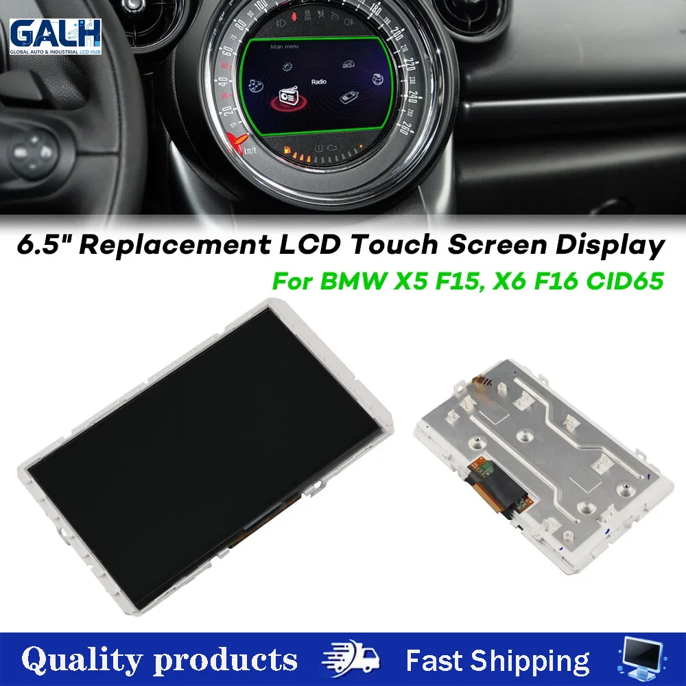 BM9279424 01Z 6.5 Inch LCD Display Screen BM 9279424 For BMW Mini Cooper X3 i3 X4 X5 E70 2014-2017 Car Navigation