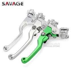 For KAWASAKI KX450F KX250F KX250 KX125 KX100 KX85 KX65 Handlebar Clutch Lever Handle Perch Motorcycles KX 80 85 125 250 450 500