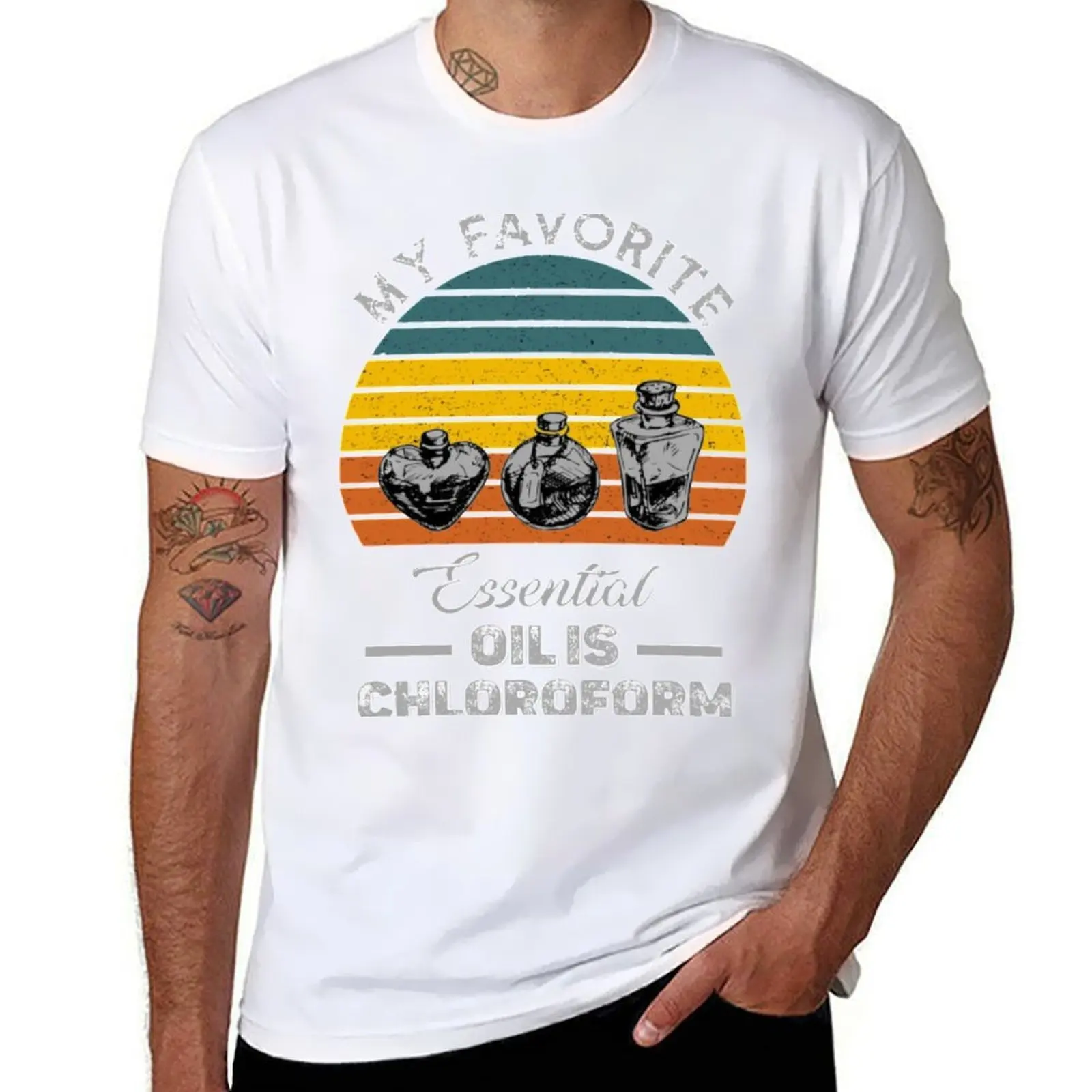 

My Favorite Essential Oil Is Chloroform T-Shirt t shirt for man 100 percent cotton t shirt personalised T-Shirt