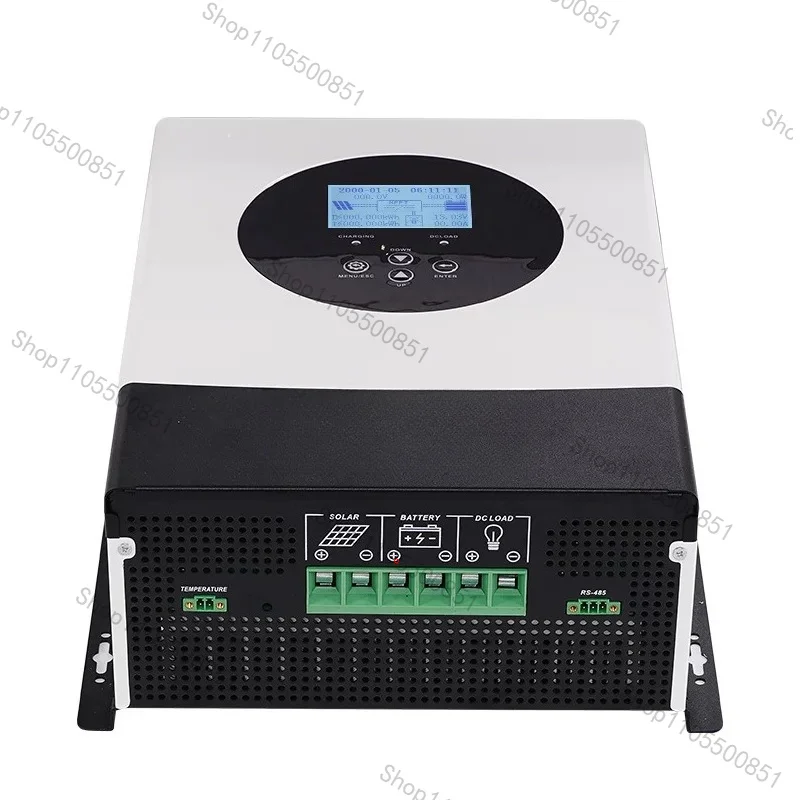 MPPT solar controller 120A automatically recognizes 24V/48V/96V photovoltaic system controller