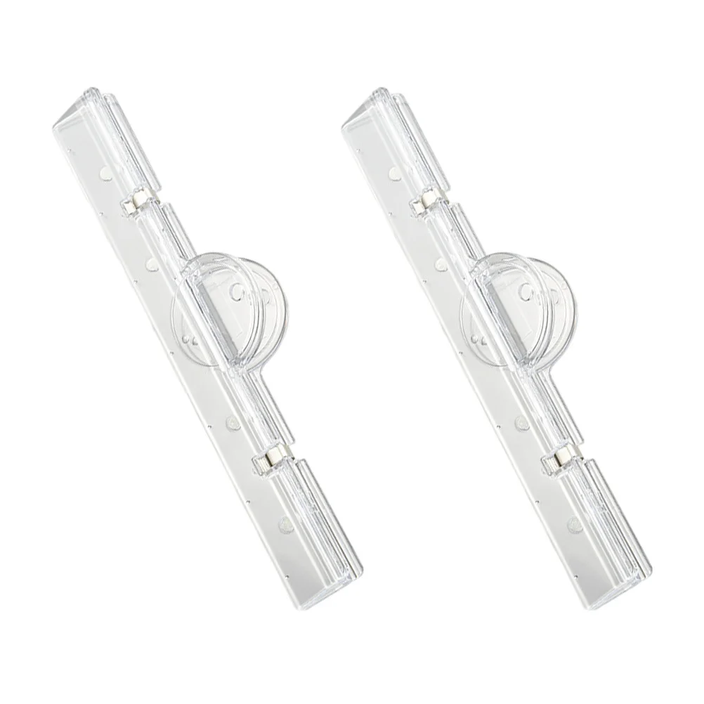 2Pcs File Tickets Clips Japanese Style Paper Binder Clamps for Office School Supplies Document Organizing Storage