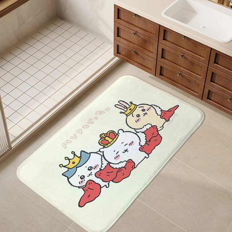 Bathroom Foot Mat D-Chiilkawas Cute Entrance Door Doormat Living Room Floor Carpet Big Size Kitchen Hallway Balcony Bedroom Rug