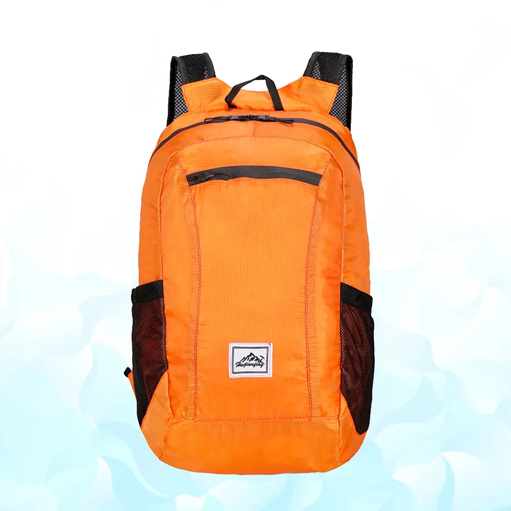 

Легкий водонепроницаемый складной рюкзак для активного отдыха, походов, катания на лыжах, бега, велоспорта, альпинизма и путешествий, оранжевый