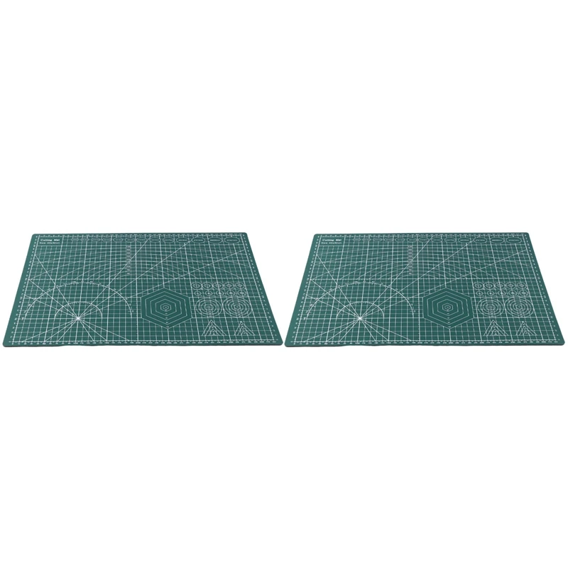 

2Pcs Cutting Mat 12Inch X 18Inch For DIY, Crafting, Model Building,And Art Projects(A3)