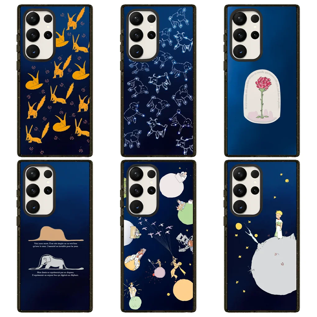 

Elephant Flower Magnetic Acrylic Case for Samsung Galaxy S23 S24 S25 Ultra S25+ Plus Protective Shell