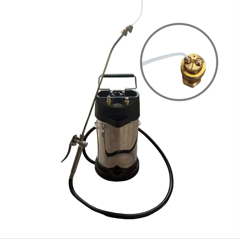 Multi-functional Four-Spray Type Stainless Steel Sprayer with Stable Cover for Indoor/Outdoor Professional Use Pest Control