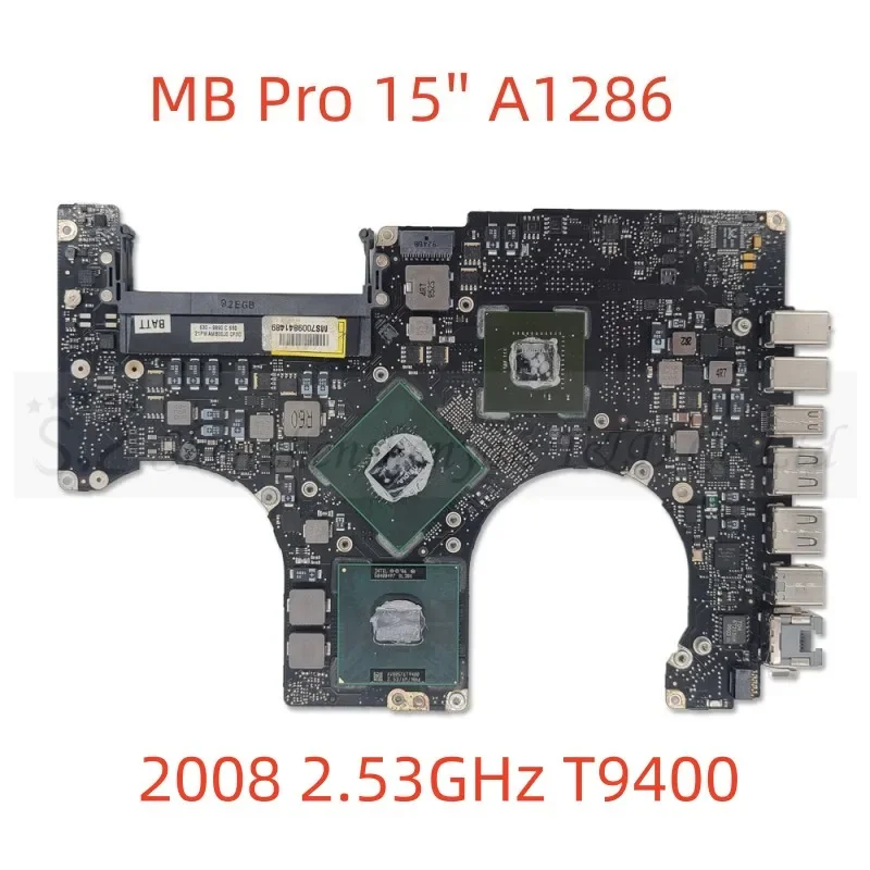 Suitable for A1286 motherboard testing MacBook Pro Core Dual Core 2008-2009 A1286 2.4G P8600 2.53G T9400 2.53G P8700 2.66G P8800