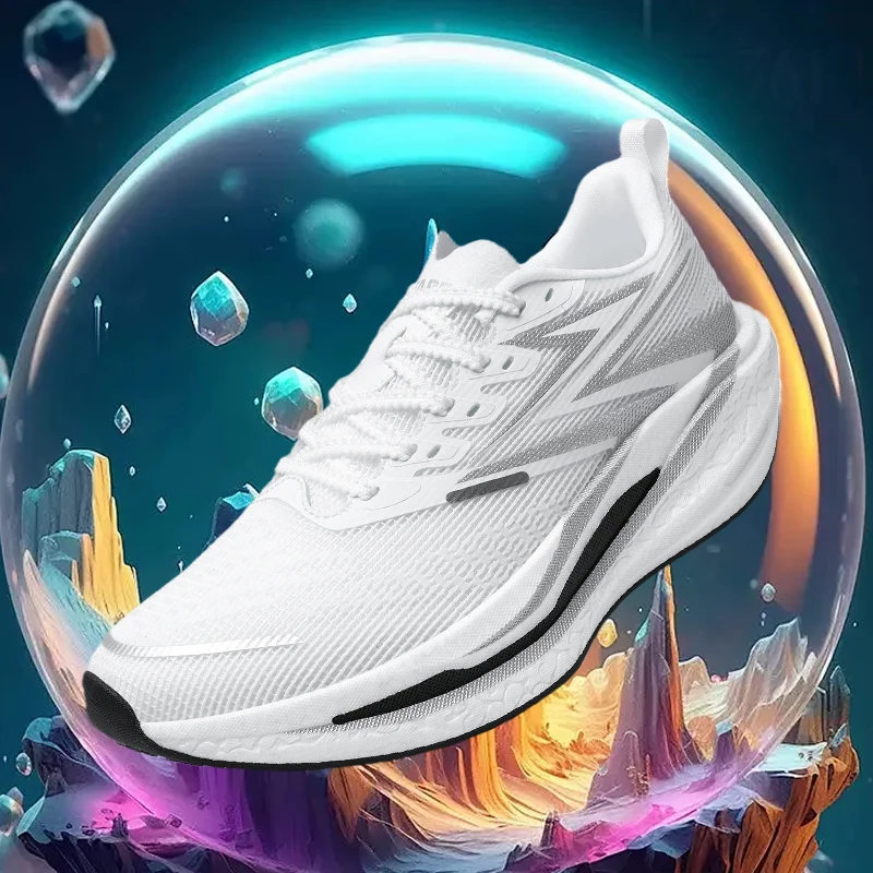 

Дышащие повседневные кроссовки для пар, весенне-летние, с мягкой подошвой, для активного отдыха, бега, легкие спортивные кроссовки для мужчин и женщин.