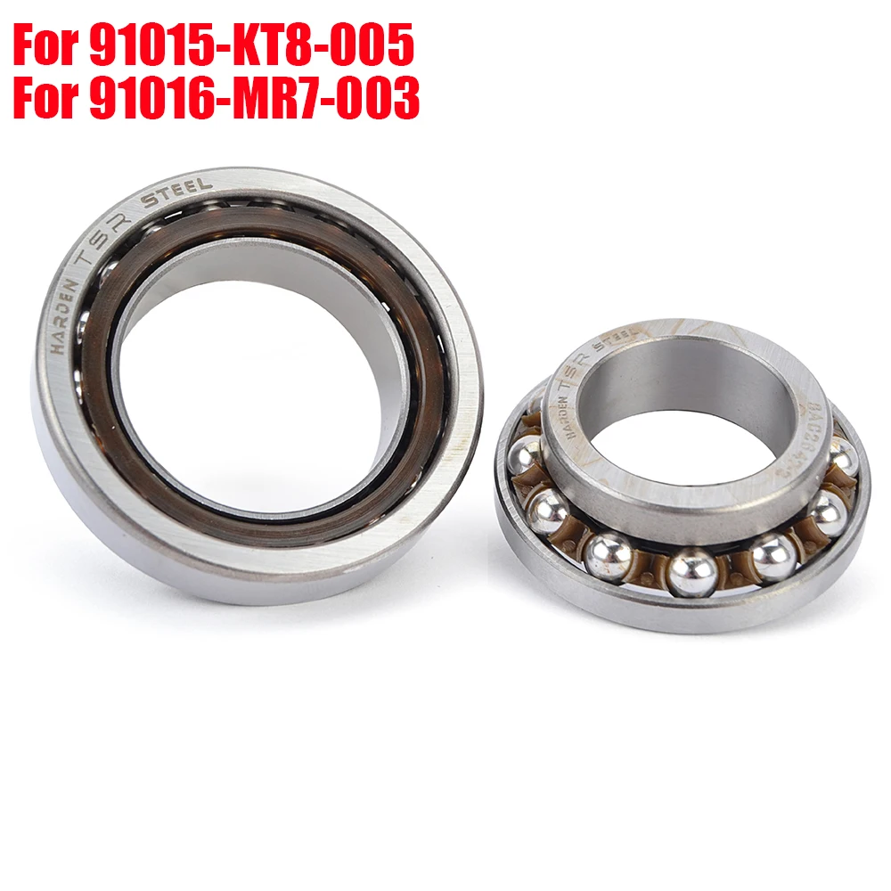 

Steering Head Bearing For Honda GL1800 Goldwing RVT1000R RVT RC51 FJS400 FJS600 FSC600 Silver Wing 91015-KT8-005 91016-MR7-003