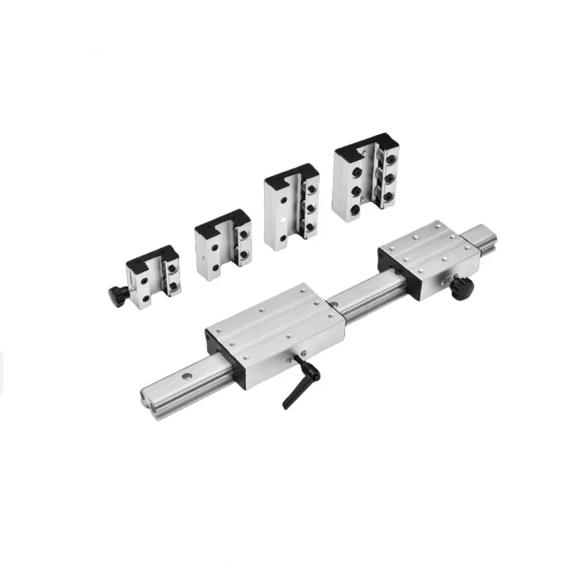 Heavy Duty LGD16 Linear Rail Guide LGB16 Roller Slider Block Dual Axis CNC Woodworking Packaging Machine Linear Motion System Re