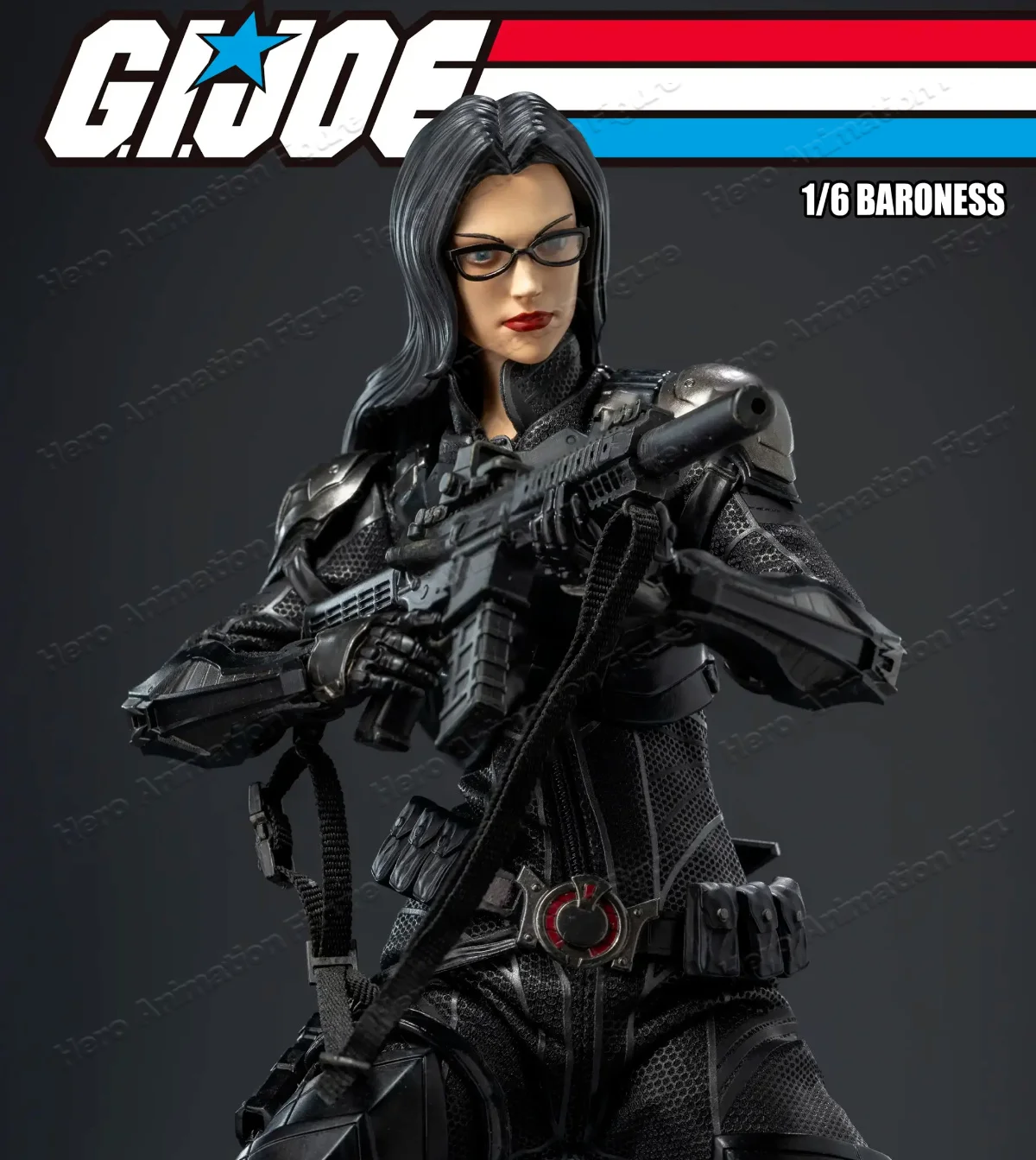 In Stock [Original] Threezero 3Z0350 FigZero G.I.JOE Baroness 1/6 Action Figure Model Toy Gift Collection view 2