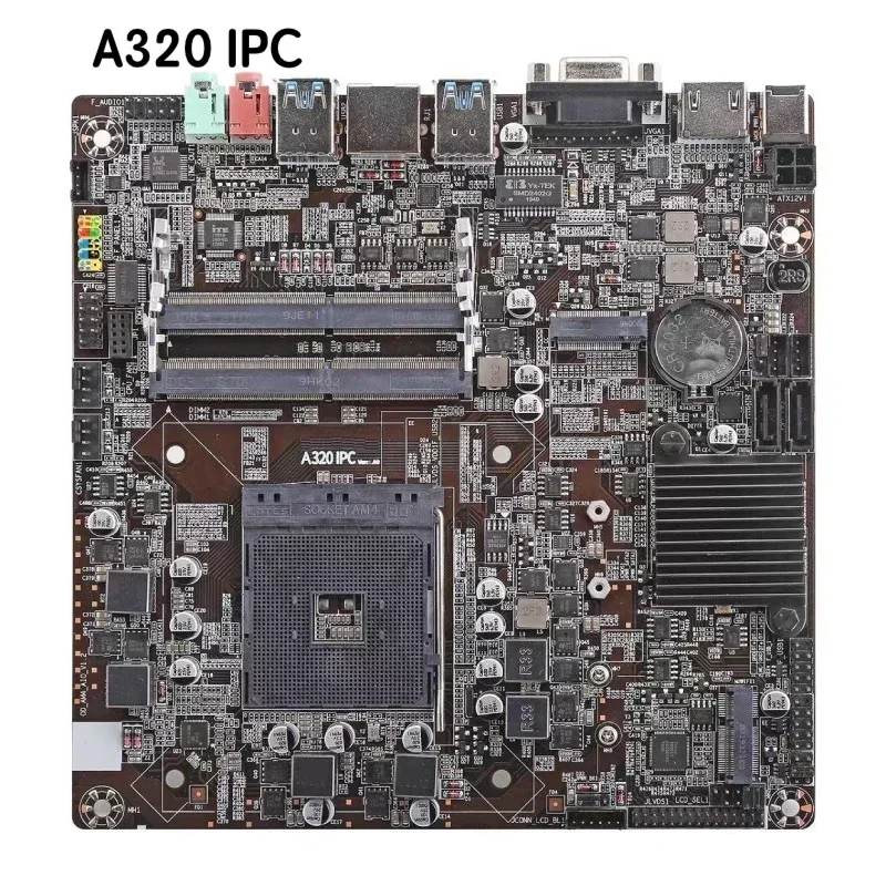 

For Onda A320-IPC Desktop Motherboard A320 IPC DDR4 Mainboard 100% Tested OK Fully Work Free Shipping