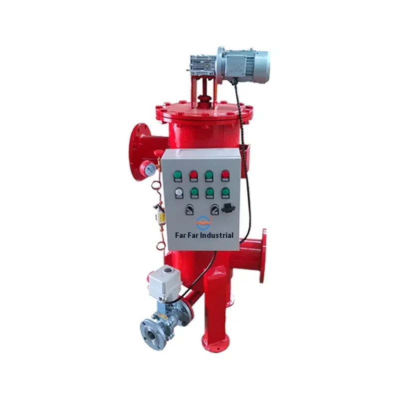 

Fully Automatic Self-Cleaning Brush Filter with Backwash Circulating Water Sewage Removal Processor-Gearbox Core Component
