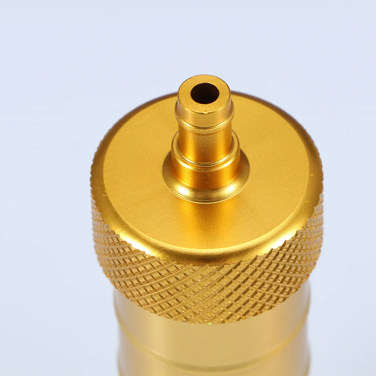 

Aluminum Alloy Glass Motorcycle Oil Filter Cnc Thread Design Durable Lightweight Gas Fuel Filter Universal Golden