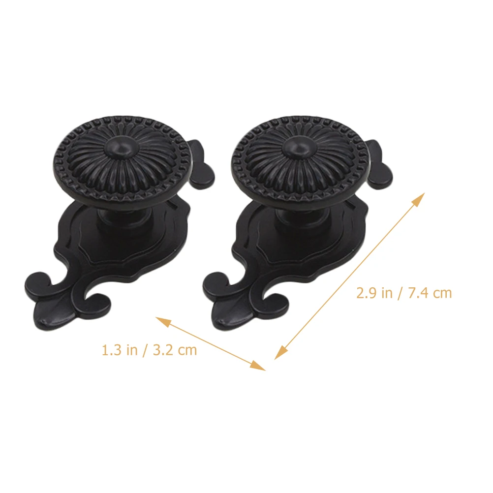 

2Pcs Durable Metal Cabinet Handle Elegant Furniture Accessory for Cabinets Drawers 120mm Metal Cabinet Knob Drawer Knobs