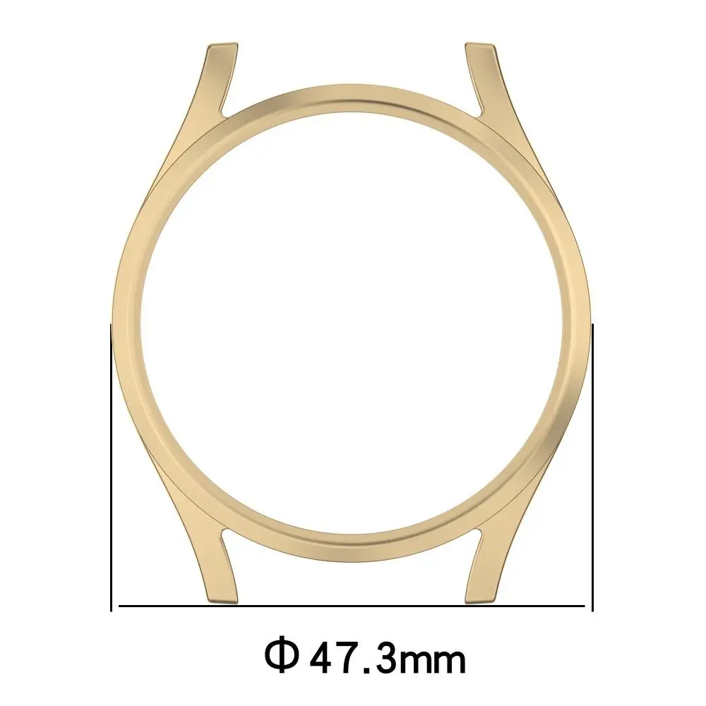 Zderzak PC Shell odporna na zarysowania twarda obudowa ochraniacz ekranu akcesoria etui na inteligentny zegarek pokrywa dla Samsung Galaxy Watch 7 40/44mm