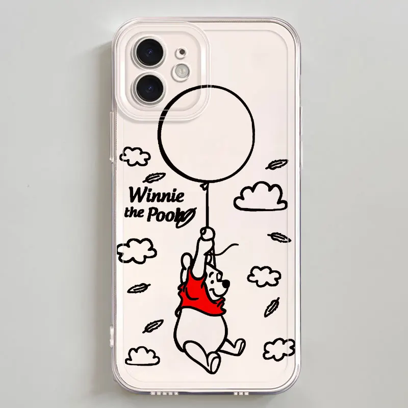 Winnie The Pooh Tiger Phone Case for Vivo Y35 Y36 Y50 Y51 Y75 Y100 V20 V20SE V21 V23 V23E V25 Pro 5G V27 V29E Funda Cover