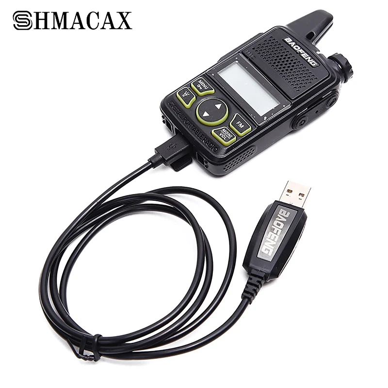 

Baofeng T1 Walkie Talkie USB Programming Cable For T1 Two Way Radio BF-9100 BF-T1 Y Port Driver With CD Software