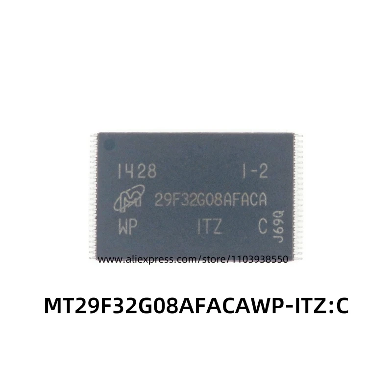 MT29F32G08AFACAWP-ITZ:C  Integrated Circuits memory chips flash memory  IC