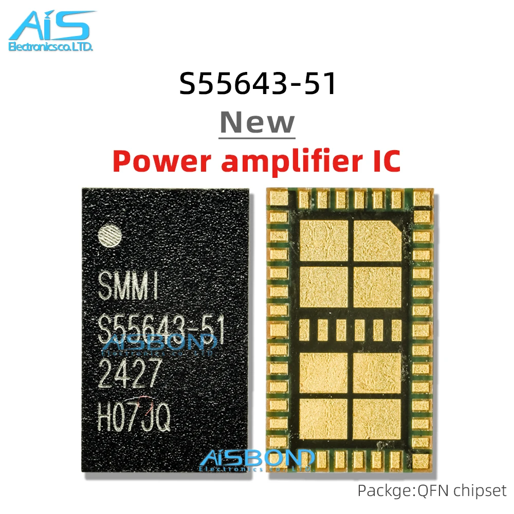 

3Pcs/Lot New S55643-11 S55643-22 S2916-51 S5643-62 S5643-51 S55255-12 S55217 S25920-11 Power Amplifier IC PA Chipset