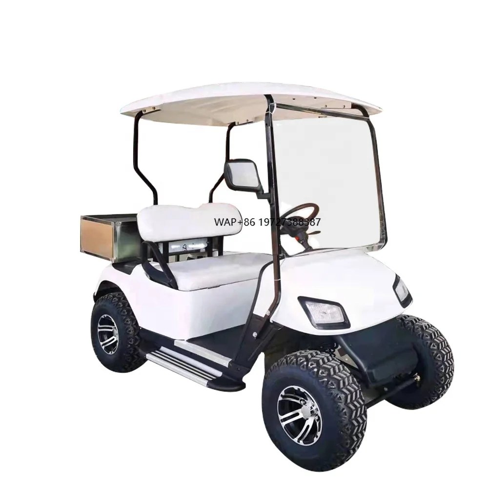 Classic Fashion 2 Seats 48v Electric Golf Carts Applicable to Various Scenarios