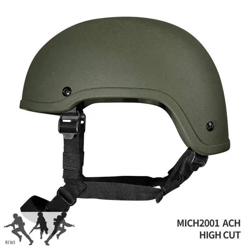 Hunting Paintball High cut MICH2001/2002 helmet Thickened version ABS  tactical helmets outdoor cycling CS protective helmets