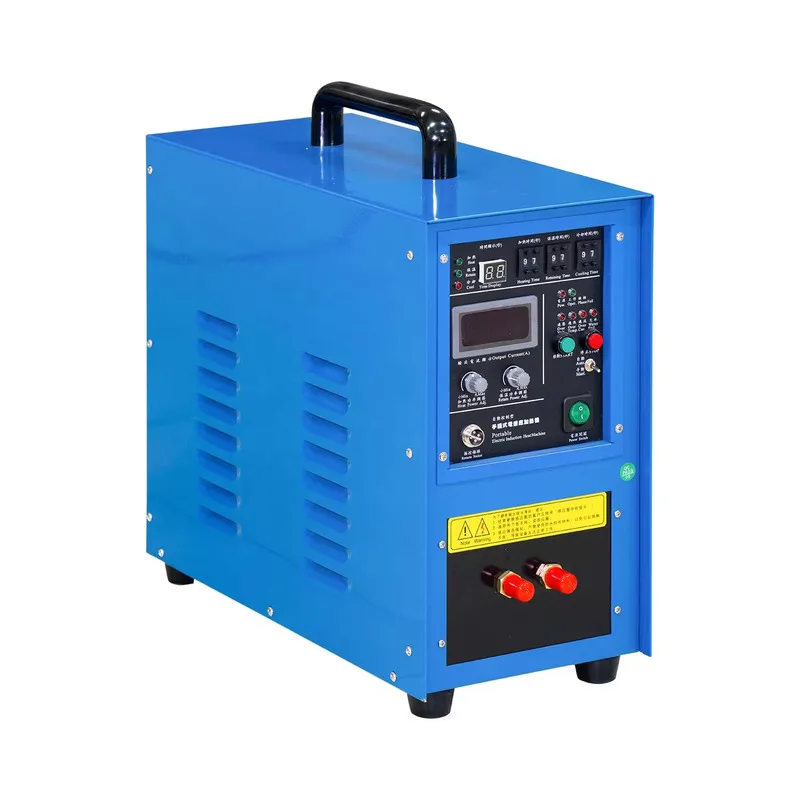 Portable Handheld Digital Induction Machine With Soft Cable For Copper Tubes Brazing CE Certified Water Cooling System