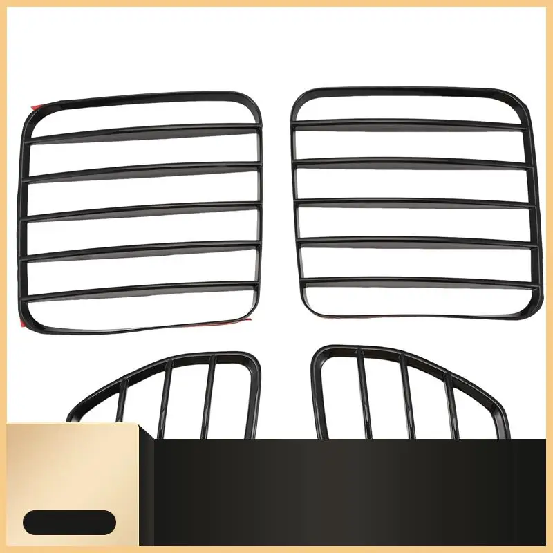 

Чехлы для задних фонарей, жалюзи, защита заднего фонаря из АБС-пластика для Jeep Renegade 2016 2017 2018 2019 2020 2021, черный-N30R