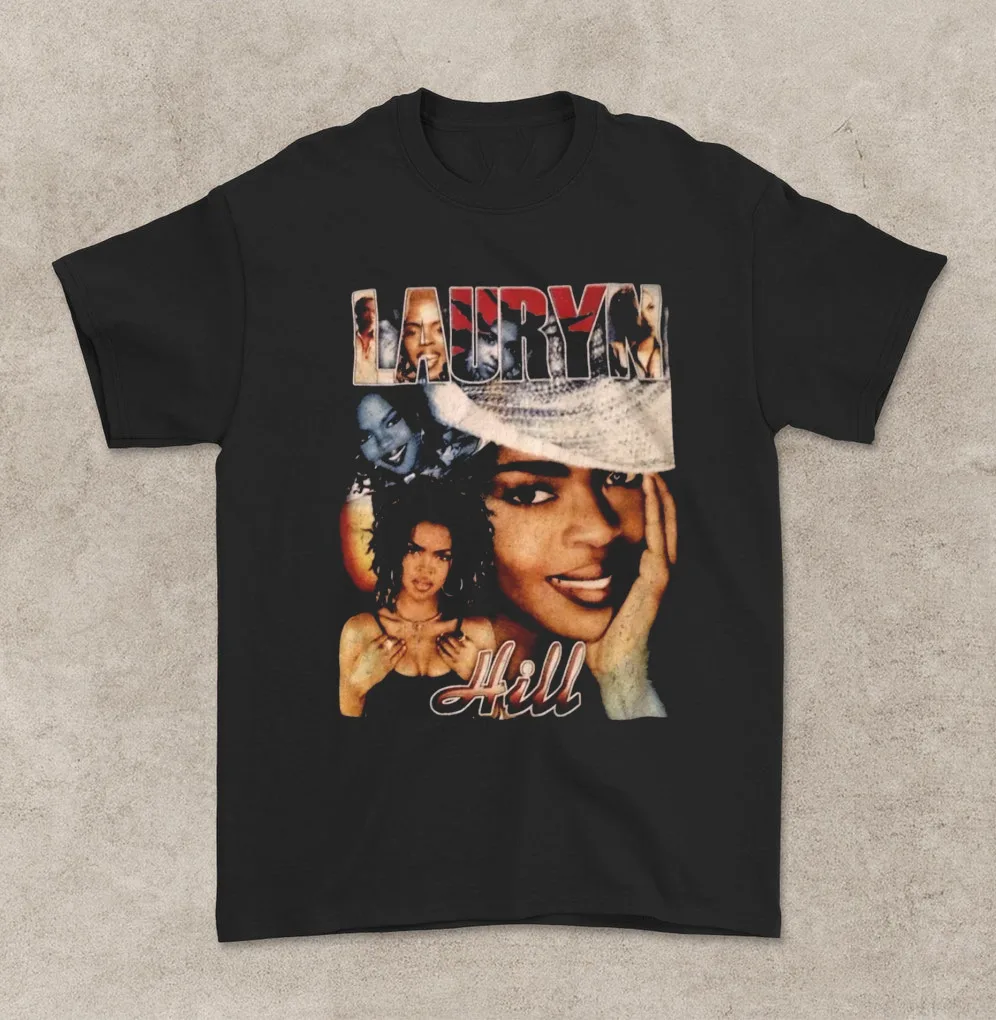 

Lauryn Hill Smile Face Singer T Shirt For Fan Unisex Cotton Tee S To 4XL EL034