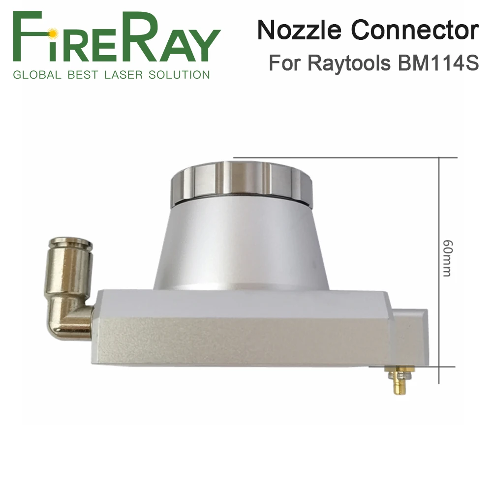FireRay BM114S レーザーヘッドノズルコネクタセラミックホルダー交換アクセサリー Raytools BM114S レーザーヘッド用