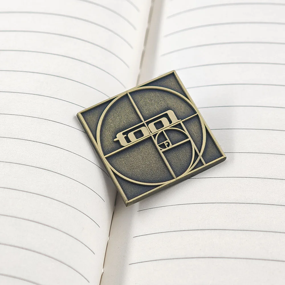 Tool Band Emaille-Pin Lateralus Fibonacci Spiral Brosche Progressive Metal Rock Musik Abzeichen Rucksack Dekoration Anstecknadeln Geschenk – Detail 5