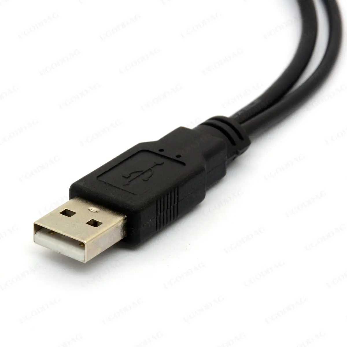 Разветвитель Y-образного кабеля Micro USB, 30 см, USB 2,0 A-Dual Micro B, усилитель мощности, адаптер-концентратор, 1 штекер-2 штекера, удлинитель Android