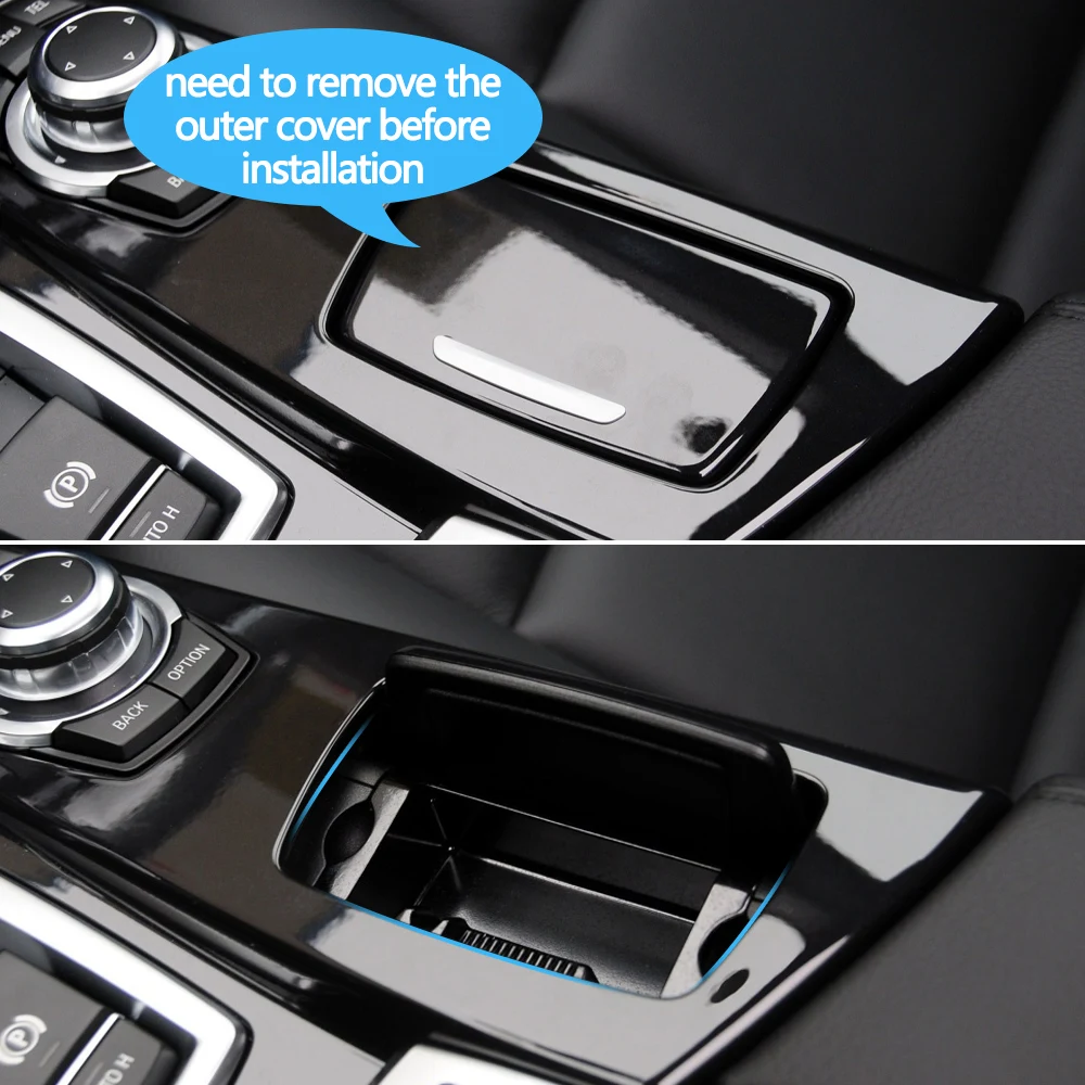 New Interior Car central console ashtray box For BMW Accessories 5 Series F10 F18 520 523 525 528 530 535 51169206347