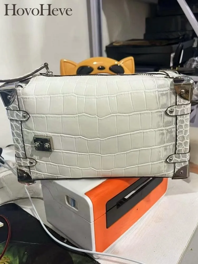 

Модная женская повседневная сумка через плечо из натуральной кожи на молнии из крокодиловой кожи в стиле пэчворк, элегантная женская сумка через плечо под мышками