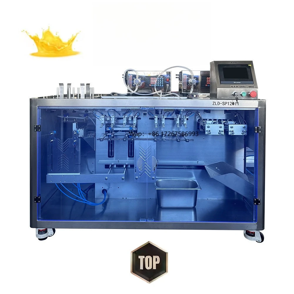 ماكينة تعبئة وتغليف الأكياس العمودية لعصير الكاتشب السائل الأوتوماتيكية #1