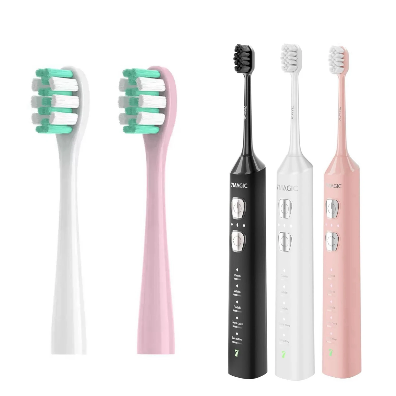 Replacement Toothbrush Heads For 7MAGIC D36/Mitimi D36/Sharp D36 Electric Toothbrush Accessories Nozzles Bristles
