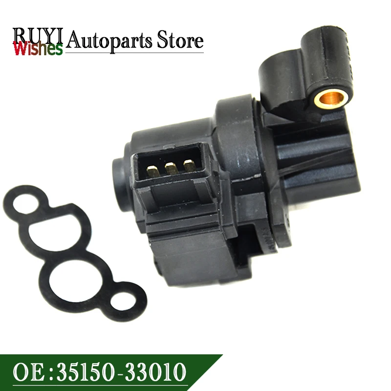 Valve de contrôle d'air de ralenti, pour Hyundai Sonata, Santa Fe, Tiburon, Tucson, Kia Optima, Sportage, Rio, Sephia, magiti, 35150 – 33010